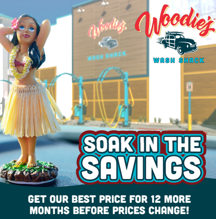 Spring Pricing - Woodie's Wash Shack